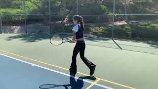 Valina shadow swing backhand 10224 [upl. by Shenan789]