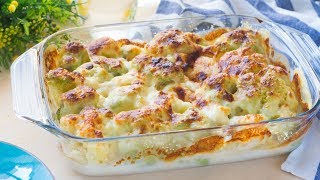 Cavolfiore Gratinato al Forno con Besciamella Fatta in Casa  Ricetta Facile  55Winston55 [upl. by Kus]