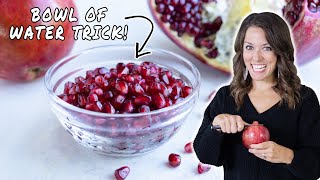 How to Cut amp Seed a Pomegranate  Quick and Easy [upl. by Suirauqed330]