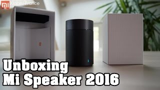 Unboxing Xiaomi Mi Speaker 2016  XiaomiFrance [upl. by Matejka]