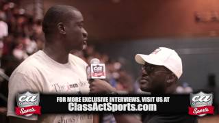 NBA Center DeSagana Diop Exclusive Interview w Dessie Brown of Class Act Sports [upl. by Aenej]