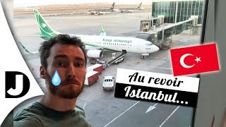 😢 Je quitte la TURQUIE  🇹🇷  visite dun aéroport ✈️ [upl. by Enyar729]