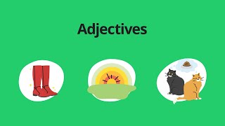 Adjectives – English Grammar Lessons [upl. by Anneiv58]