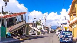 Downtown Guánica Puerto Rico After the Earthquakes [upl. by Tenneb613]