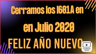 Cerramos el año 2023 con los perdones I601a en el 15 de julio 2020  Feliz Año nuevo a todos [upl. by Ahtelat]