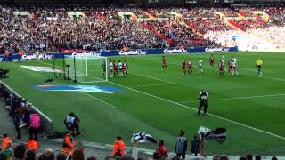 Derby fans at Wembley [upl. by Esineg]