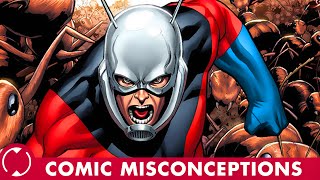 History of ANTMAN  Comic Misconceptions  NerdSync [upl. by Leunammi]