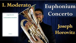 Euphonium Concerto Horovitz  1 Moderato [upl. by Brindell451]