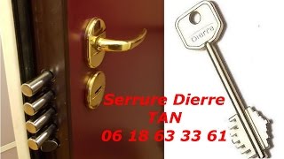 TUTO comment changer une serrure dierre atra how to change a Dierre lock [upl. by Yesllek]