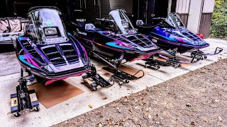 POLARIS TRIPLE XLT VERY VERY RARE DEALER SLEDS [upl. by Colbert]