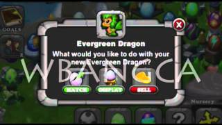 How to breed Evergreen Dragon in DragonVale [upl. by Carine]