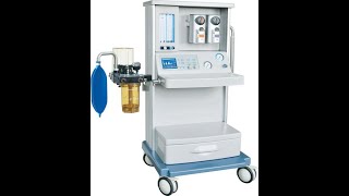 CCA JL01BA Anesthesia Machine Operation Video [upl. by Amlev]