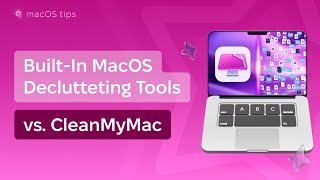 How to free up more space on Mac Builtin tools vs CleanMyMac [upl. by Une]