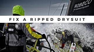 How To Fix Rips In Drysuits  Cheap And Permanent [upl. by Deirdra]