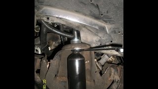 How to replace the front shocks on a 2004 Mazda B3000 [upl. by Werda]