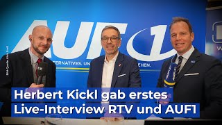 ORF fassungslos  Kickl kam zuerst zu RTV und AUF1 [upl. by Renaldo]