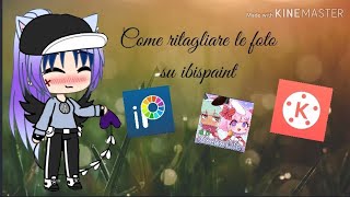 TUTORIAL  come ritagliare le foto su ibispaint leggete descrizione [upl. by Aralk426]