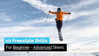 10 Freestyle Ski Drills for Beginner To Advanced Skiers [upl. by Whatley]