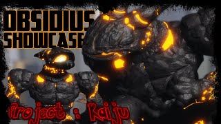 Obsidius Showcase  PROJECT KAIJU 40 [upl. by Brightman33]