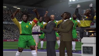 PES 3  COPA ÁFRICA CON SENEGAL  SENEGAL APLASTA 5 A 0 A NIGERIA EN LA FINAL [upl. by Asoj]