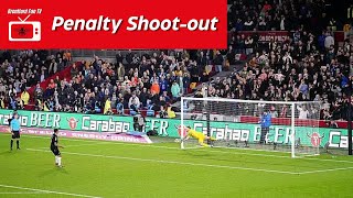 Brentford vs Sheffield Wednesday penalty shootout [upl. by Bradeord]