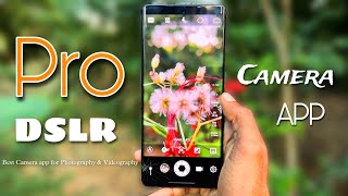 Best DSLR Camera app For Android 📸  Best Photography amp Videography Camera App 🔥 [upl. by Nitsa]