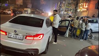 Bmw 5 series se nikale patake diwali celebration 😍  appu0005 [upl. by Nannek58]