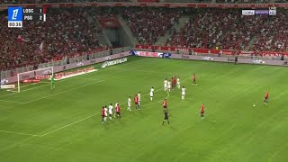 Edon Zhegrova Goal Lille Vs PSG 12 All Goals Results Extended Highlights amp Analysis [upl. by Eserahc]