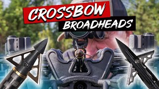 The Best Broadheads For Crossbow Hunting [upl. by Stinson654]