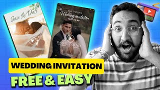 Wedding Invitation Video Template Free Download [upl. by Pasadis910]