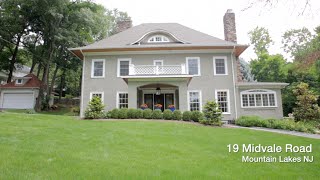 SOLD 19 Midvale Rd Mountain Lakes NJ  Real Estate Homes [upl. by Weston]