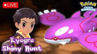 DAY SEVENTEEN ✨Kyogre Shiny Hunt✨  Pokémon Brilliant Diamond [upl. by Abel496]