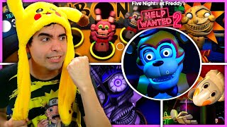 Los 5 MEJORES MINIGAMES de FNAF HELP WANTED 2 😱 SECRETOS [upl. by Larkin]