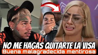 TEKASHI 6IX9INE Filtra Videos Pivados Y Barre El Piso Con Yailin [upl. by Eelime]