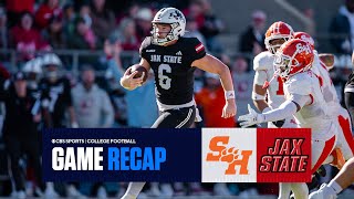 Jacksonville St clinches first appearance in CUSA title game with win vs Sam Houston  Game Recap [upl. by Cathyleen]