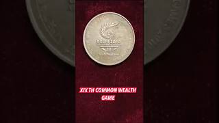 14 Yrs Old Classic marvelous 5 RsGolden Coin Of 2010 of 19Th Common Wealth Game Delhi Coin Trend [upl. by Attenat]