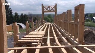 Die Römerbaustelle quotAlisoquot im LWLRömermuseum in Haltern am See LWLKultur [upl. by Malvia]