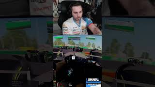 this move ended in a crash in FormulaSimRacing [upl. by Wallas]