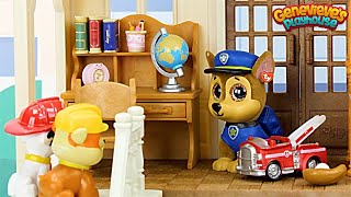 Paw Patrol get a New House amp Go to the Shopping Mall  Learning Video for Kids [upl. by Sudnac]