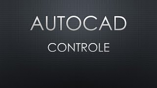 Autocad  Commande CONTROLE corriger les erreurs détectés [upl. by Wilek]