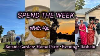 Dashain In Australia Momo Party Garden Evening and Sunset  🌸✨ [upl. by Esirahc]