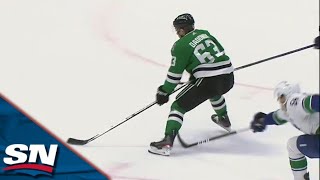 Evgenii Dadonov Slices Through Canucks Defence For Sweet First Goal With Stars [upl. by Matrona301]