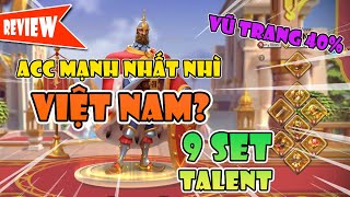 Review acc Boss MinhPhuc GPY ngã ngửa khi review acc mạnh nhất nhì Rok Việt  Rise of Kingdoms [upl. by Luis824]