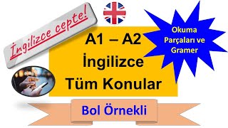 Aylarca Kurs Yerine Yeni Başlayanlar İçin İngilizce Okuma Parçaları ve Gramer Dersleri [upl. by Efram]