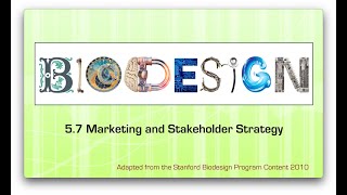 57 Marketing and Stakeholder Strategy for Medical Devices [upl. by Ffilc428]