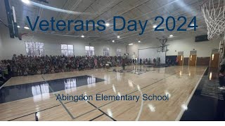 Abingdon Elementary School Veterans Day 2024 [upl. by Jet]