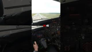 Cockpit View Landing Boeing 737  Realistic Approach amp Landing POV [upl. by Gnov195]