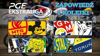 PGE Ekstraliga 2024  Zapowiedź 1 Kolejki  Wracamy [upl. by Ludly177]