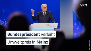 Bundespräsident für Preisverleihung in Mainz [upl. by Sill]