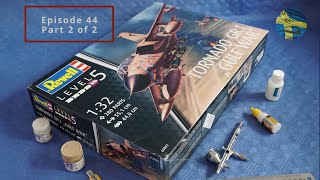 Episode 44 Part 2 of 2 Tornado GR1 quotGulf Warquot Revell 132 scale Kit n° 03892 [upl. by Ahsiuqal62]